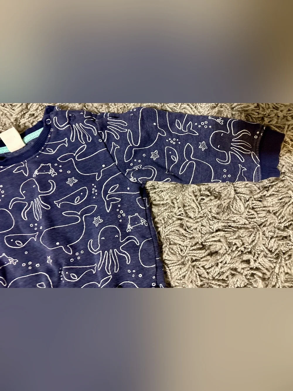 Gymboree Navy Sea Creatures Sweatshirt